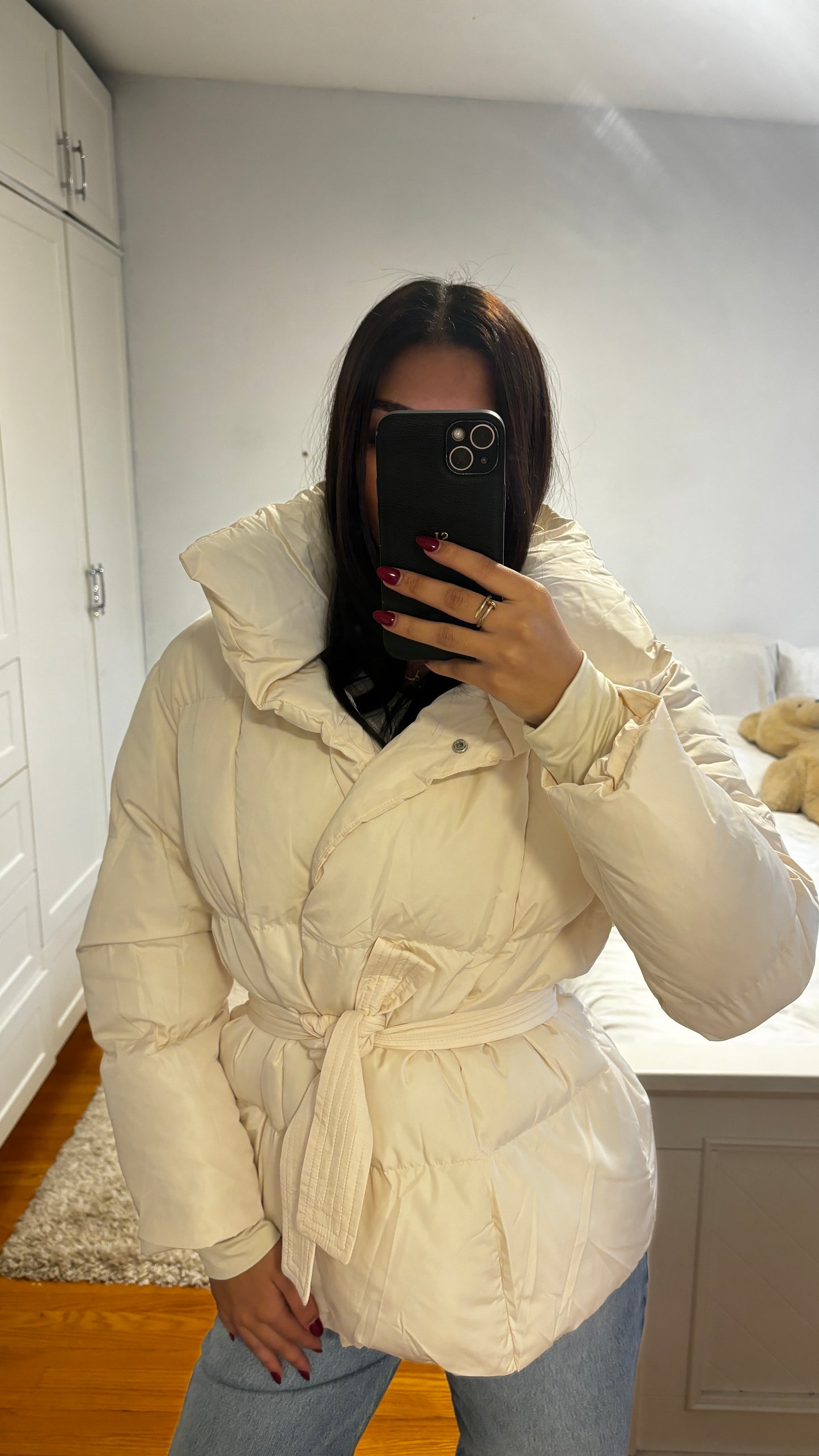 Manteau Cintré Beige